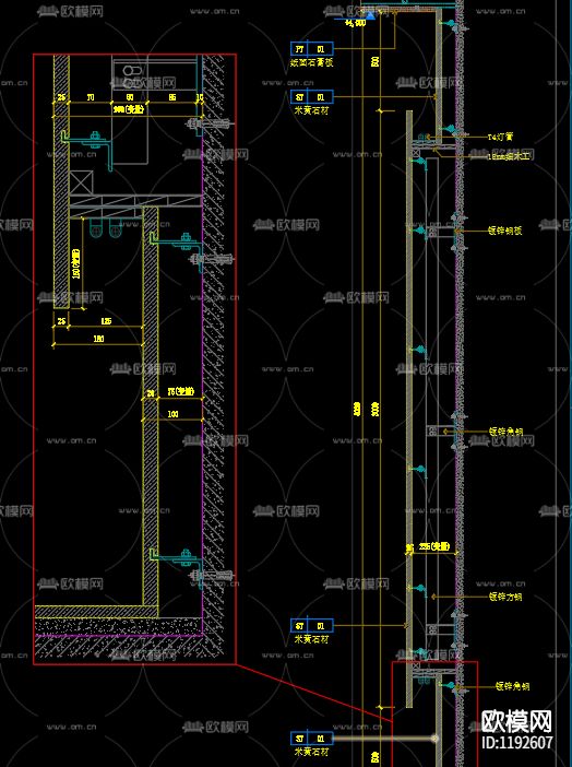 石材与灯光下载（渲染图1）