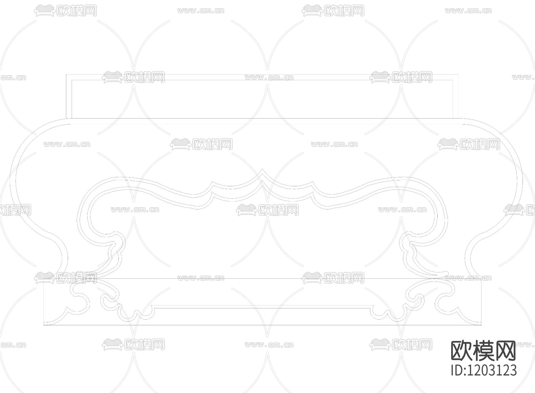 中式柱头的样式及详图下载（渲染图3）