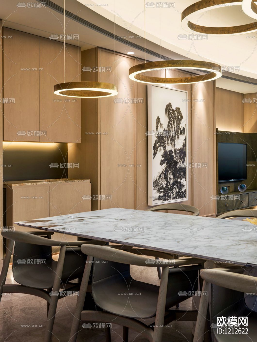 YABU深圳湾一号施工图 +完工+实景下载（渲染图3）