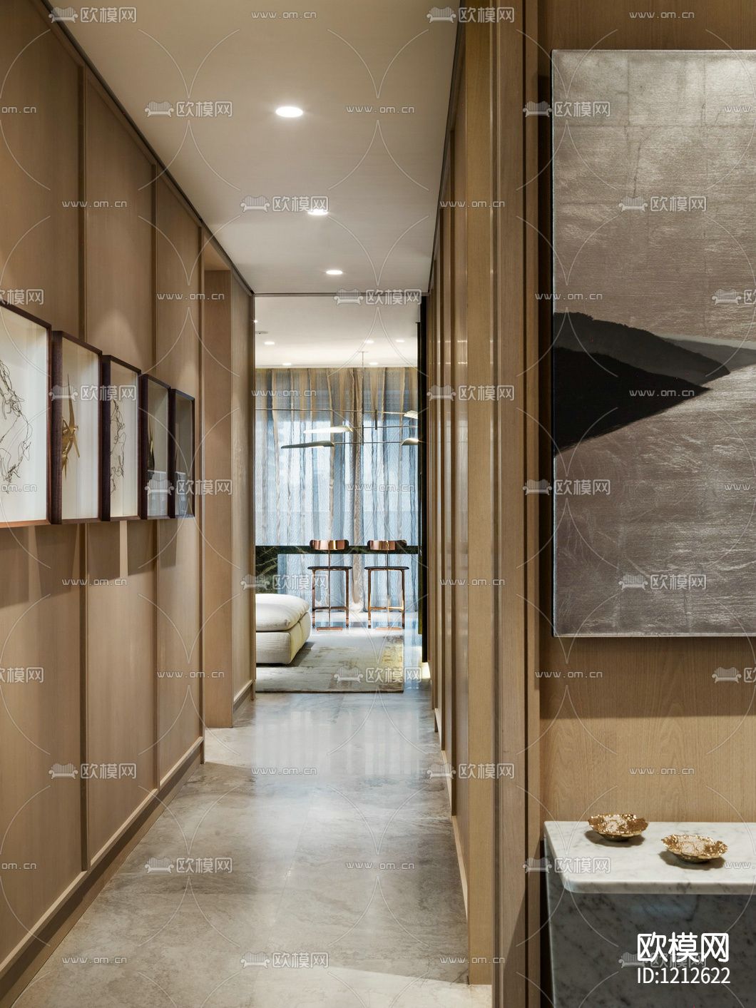 YABU深圳湾一号施工图 +完工+实景下载（渲染图5）