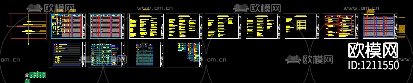 图纸说明图例施工说明带图框材料说明施工工艺下载（渲染图2）