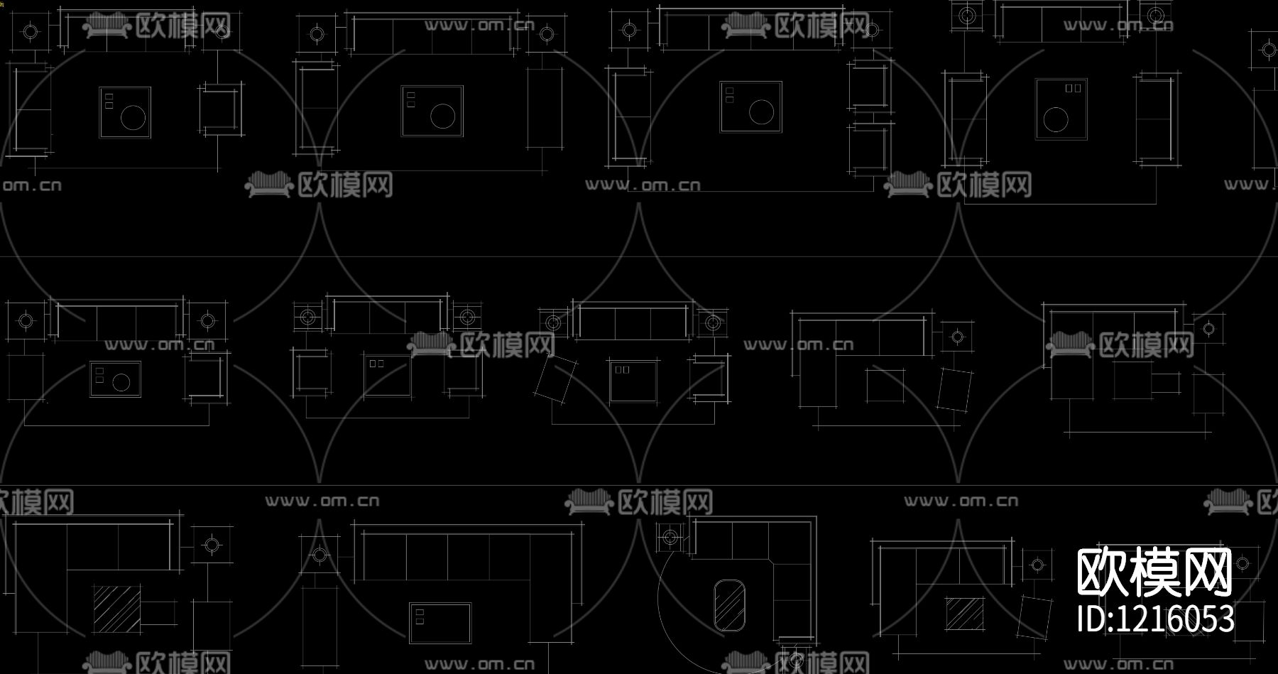 手绘风CAD图库下载（渲染图4）