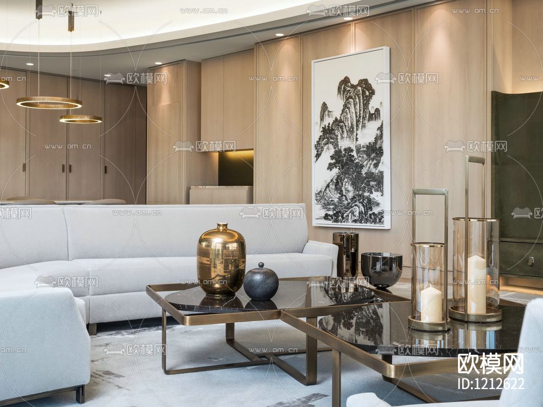 YABU深圳湾一号施工图 +完工+实景下载（渲染图2）