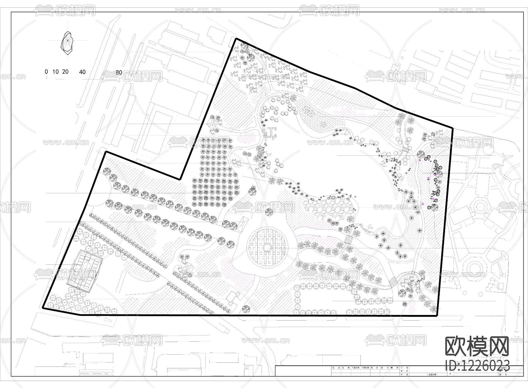 公园规划图纸下载