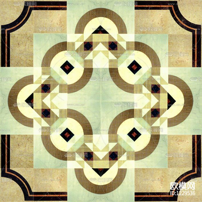 简欧地砖拼花下载