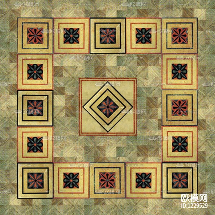 田园风地砖拼花下载