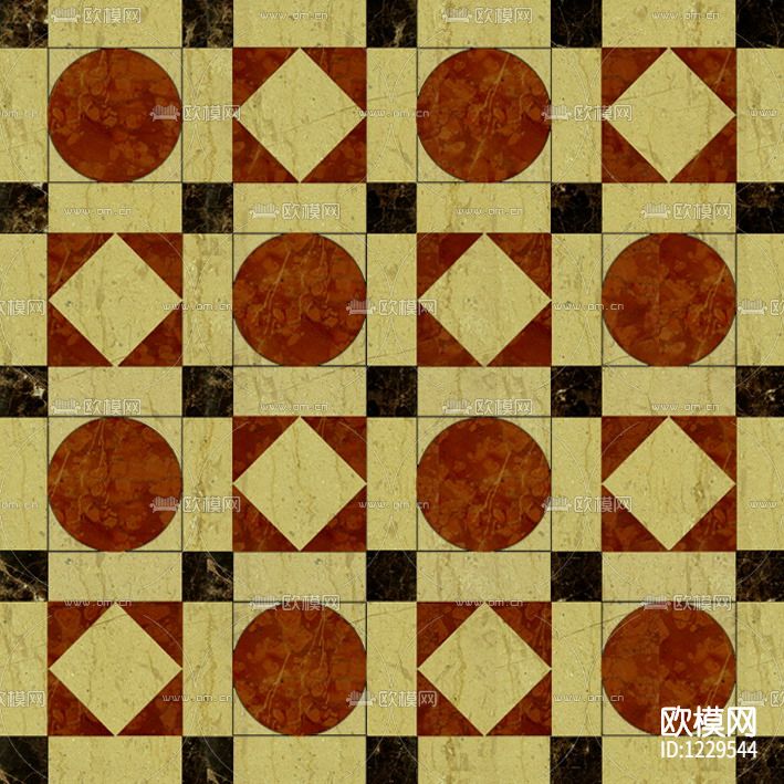 现代地砖拼花下载