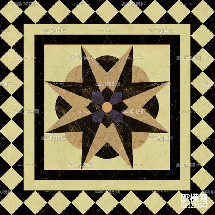 简欧地砖拼花下载