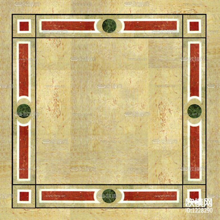 简欧地面拼花下载
