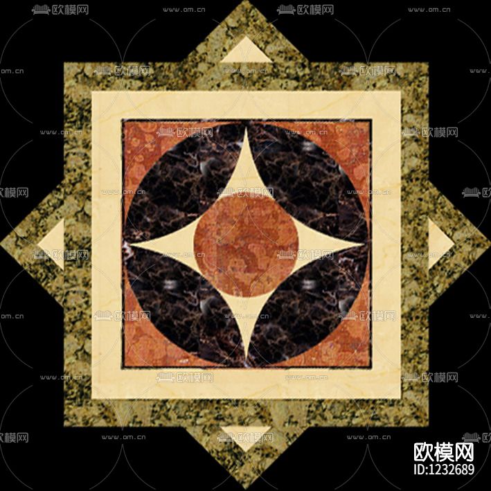 简欧大理石拼花下载