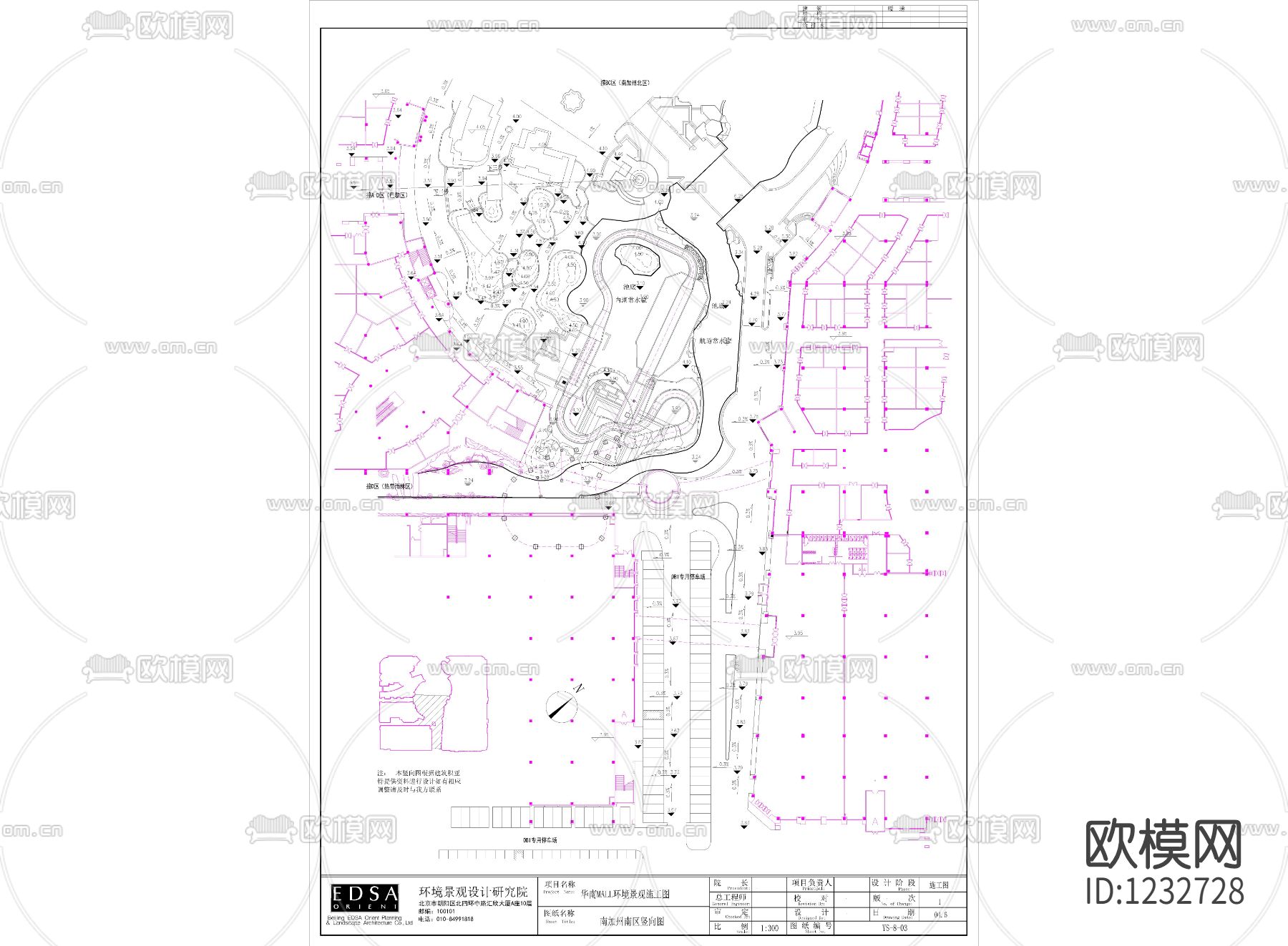 超大型主题购物公园华南mall全套景观下载