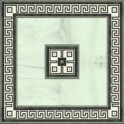  新中式大理石拼花 