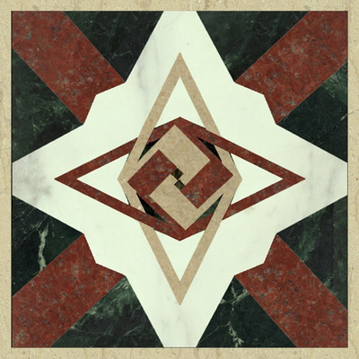  现代大理石拼花 