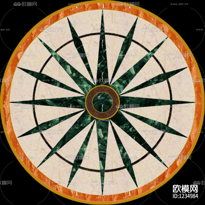 简欧大理石拼花