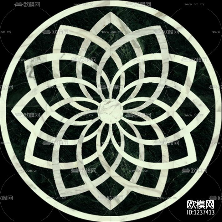 简欧大理石拼花
