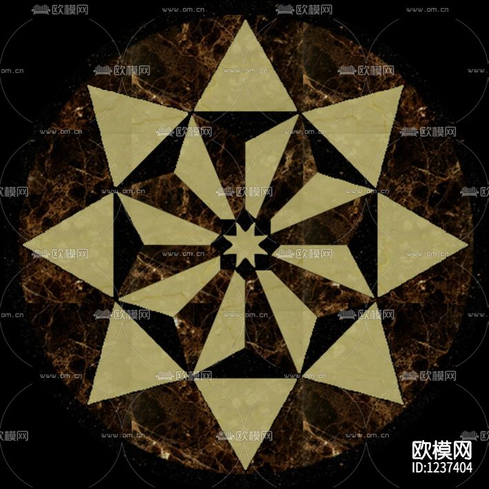 现代大理石拼花