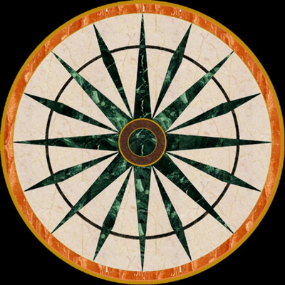  简欧大理石拼花 