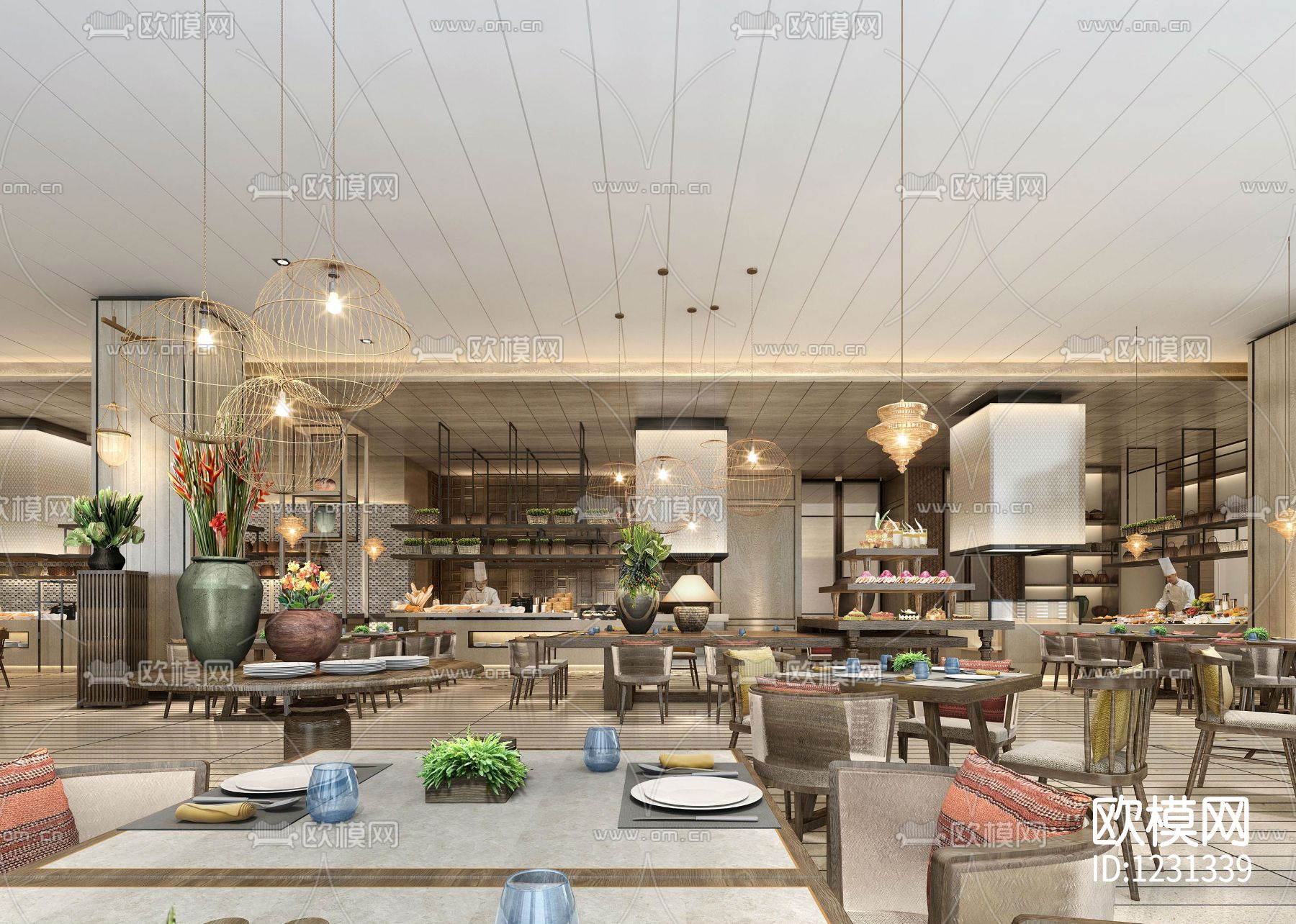 缅甸仰光泛太平洋酒店下载（渲染图6）