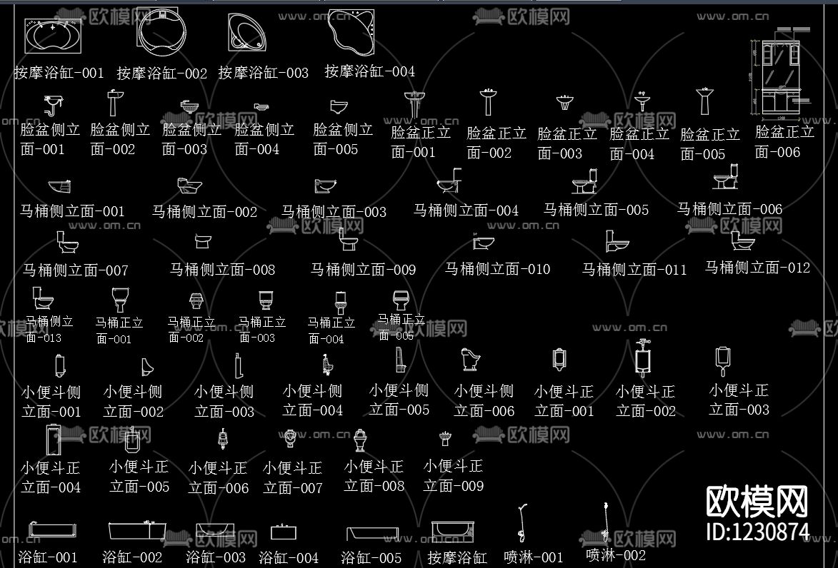 最新平面图库配文字标注下载（渲染图2）