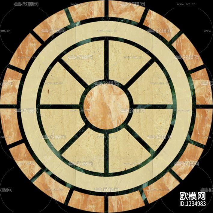 简欧大理石拼花下载