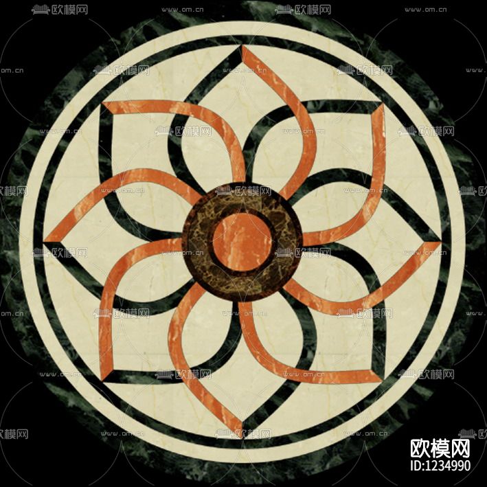 简欧大理石拼花下载