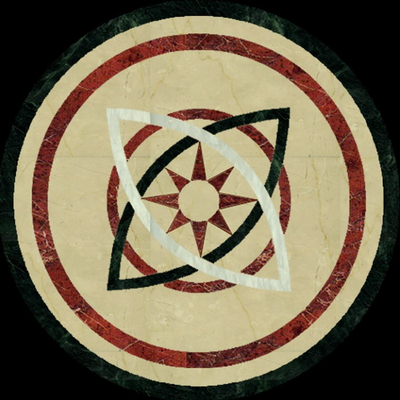  现代大理石拼花 