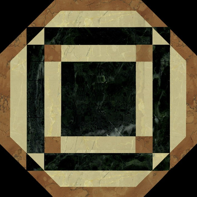  新中式大理石拼花 