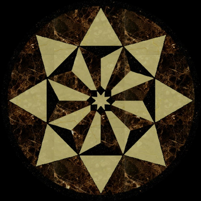  现代大理石拼花 