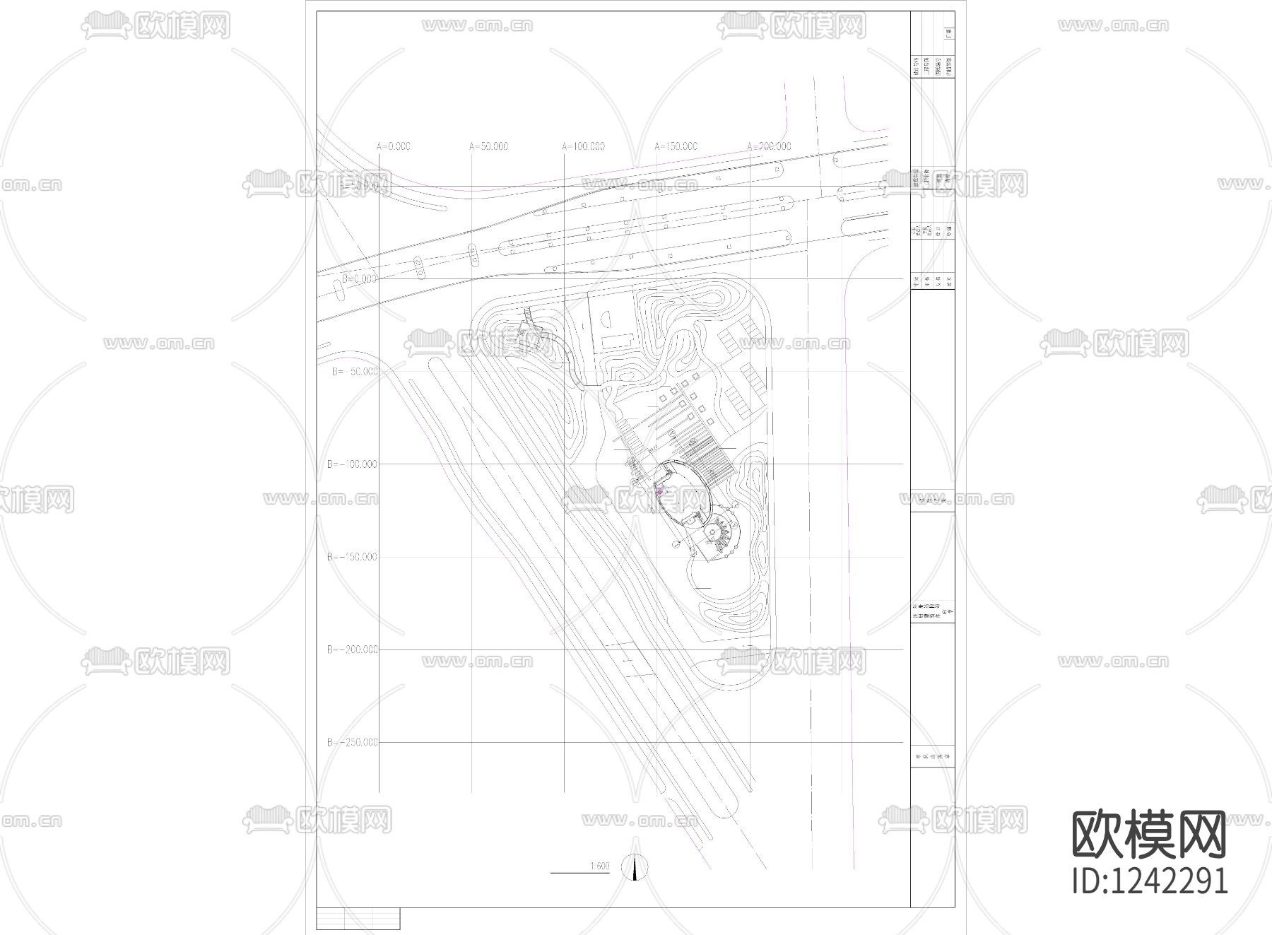 江苏苏州某绿地公园景观设计施工图下载