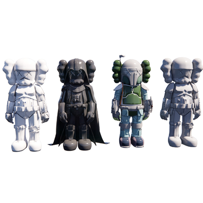  现代公仔玩偶su模型 