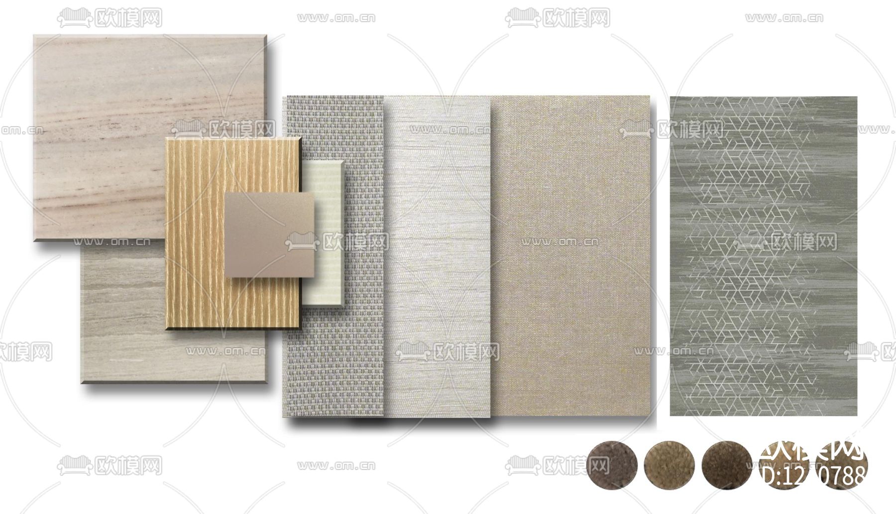 中国江阴澄星万豪酒店客房设计方案+效果图下载（渲染图10）