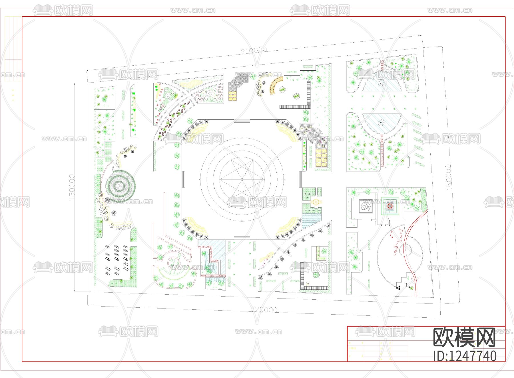 某公园景观规划设计方案下载