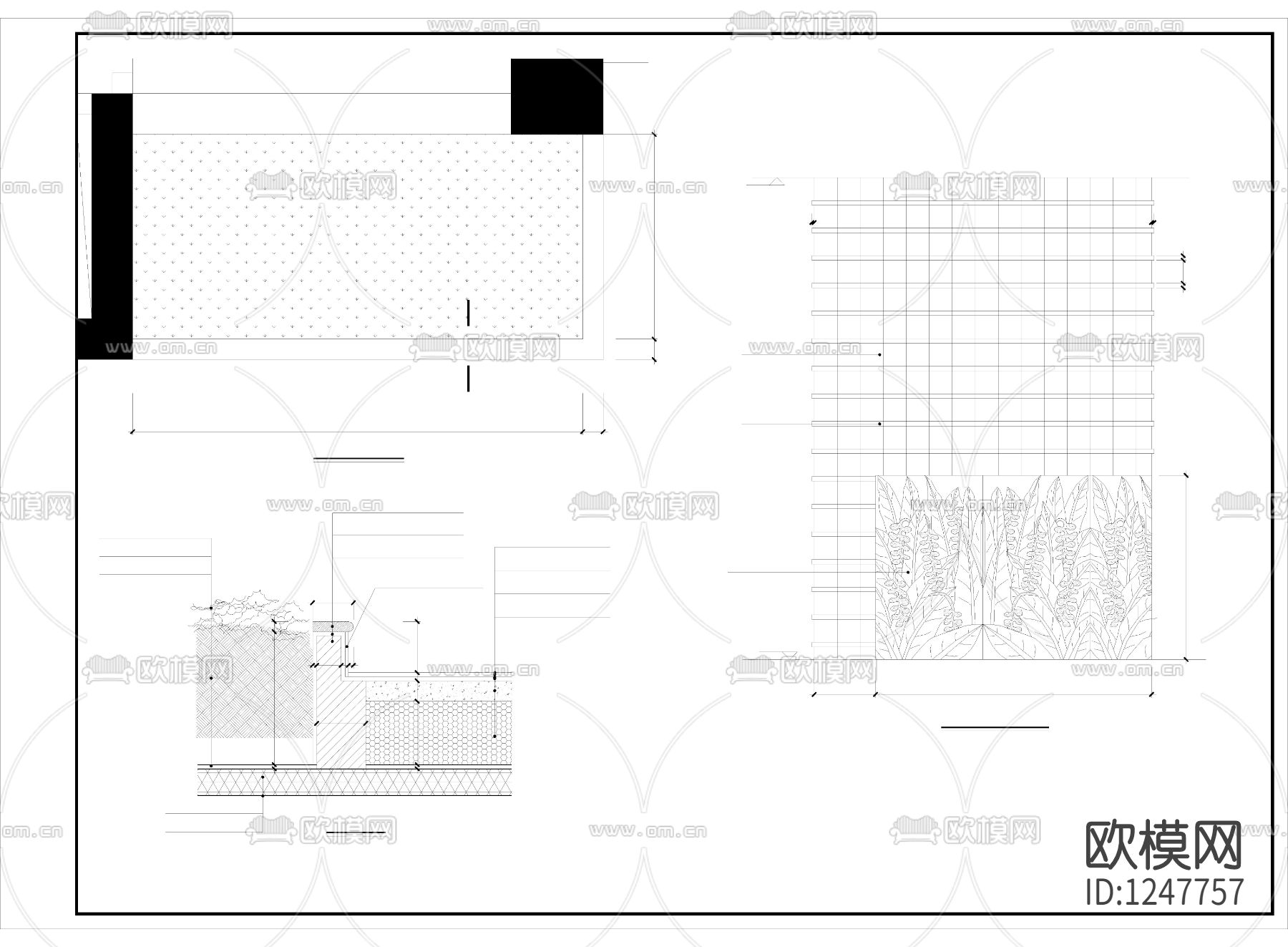 某空中花园景观工程全套施工图下载