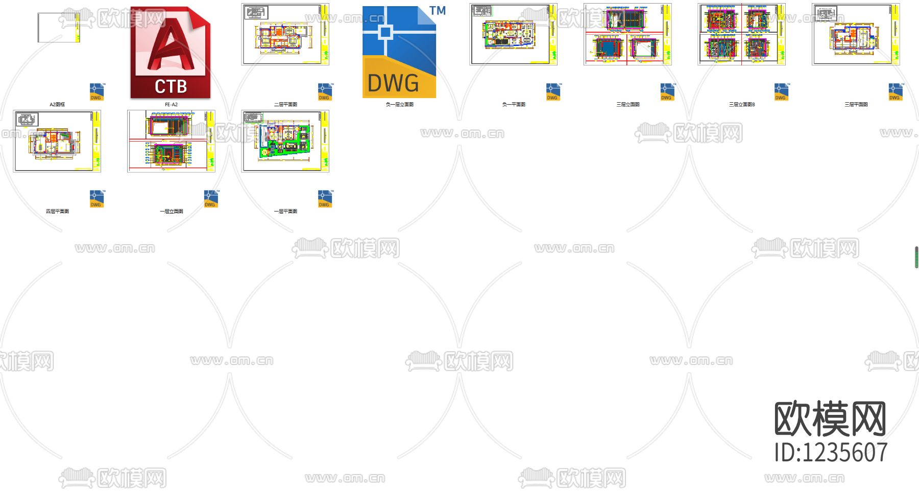 新中式别墅样板房下载（渲染图9）