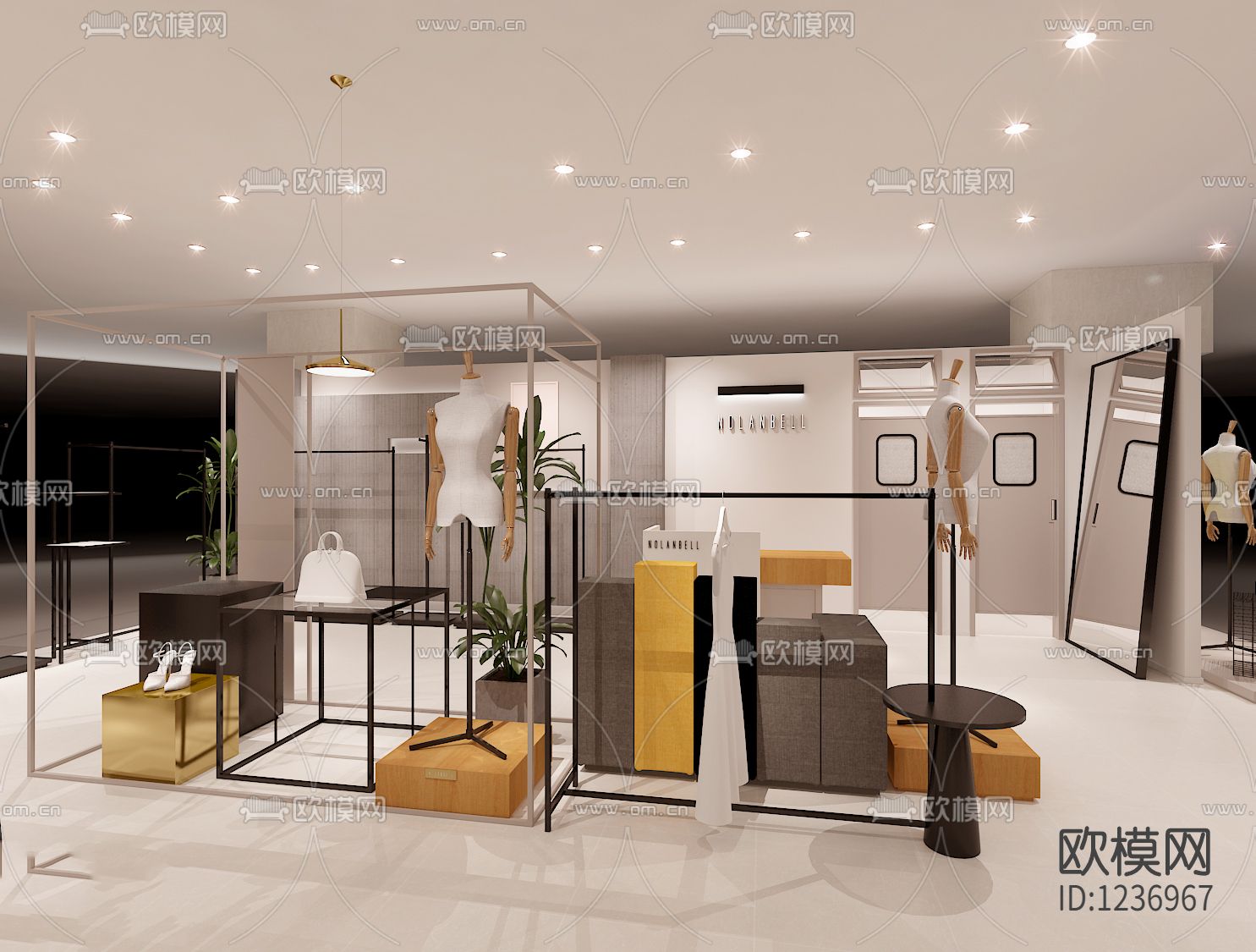 服装店下载（渲染图1）