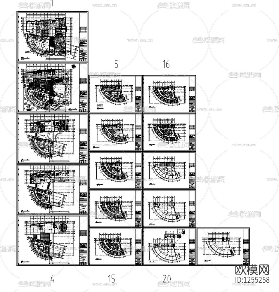 医院设计cad施工图