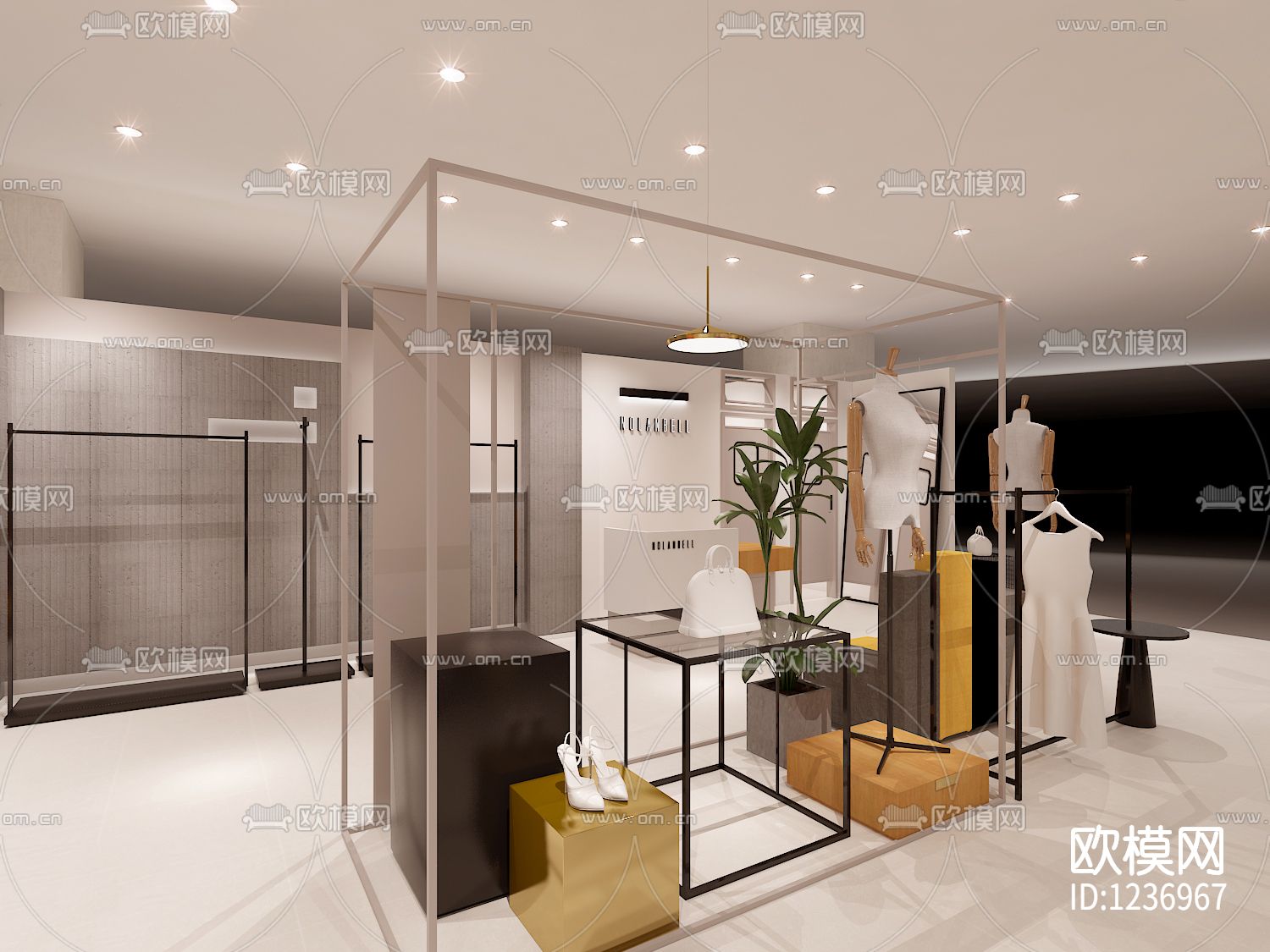 服装店下载（渲染图4）