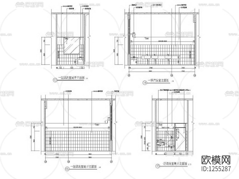 医院全套设计cad施工图下载(渲染图6)