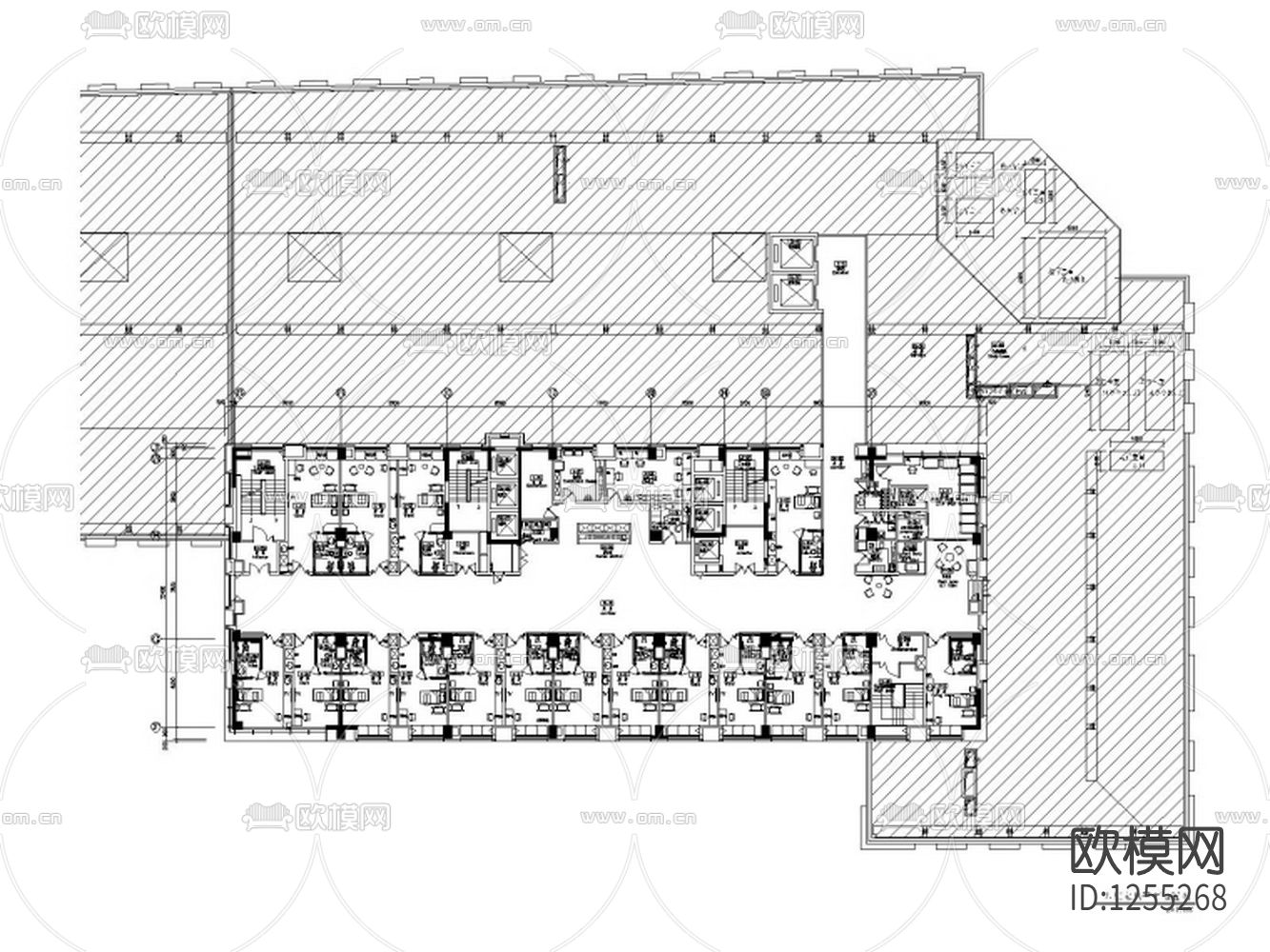 妇产医院室内装修cad施工图下载（渲染图4）