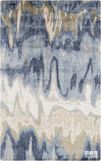 新中式地毯下载（渲染图3）