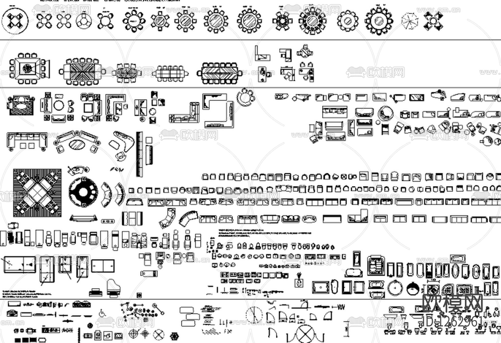 ccd制图规范室内cad图库下载（渲染图4）