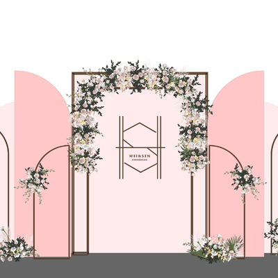  现代婚礼婚庆美陈su模型 