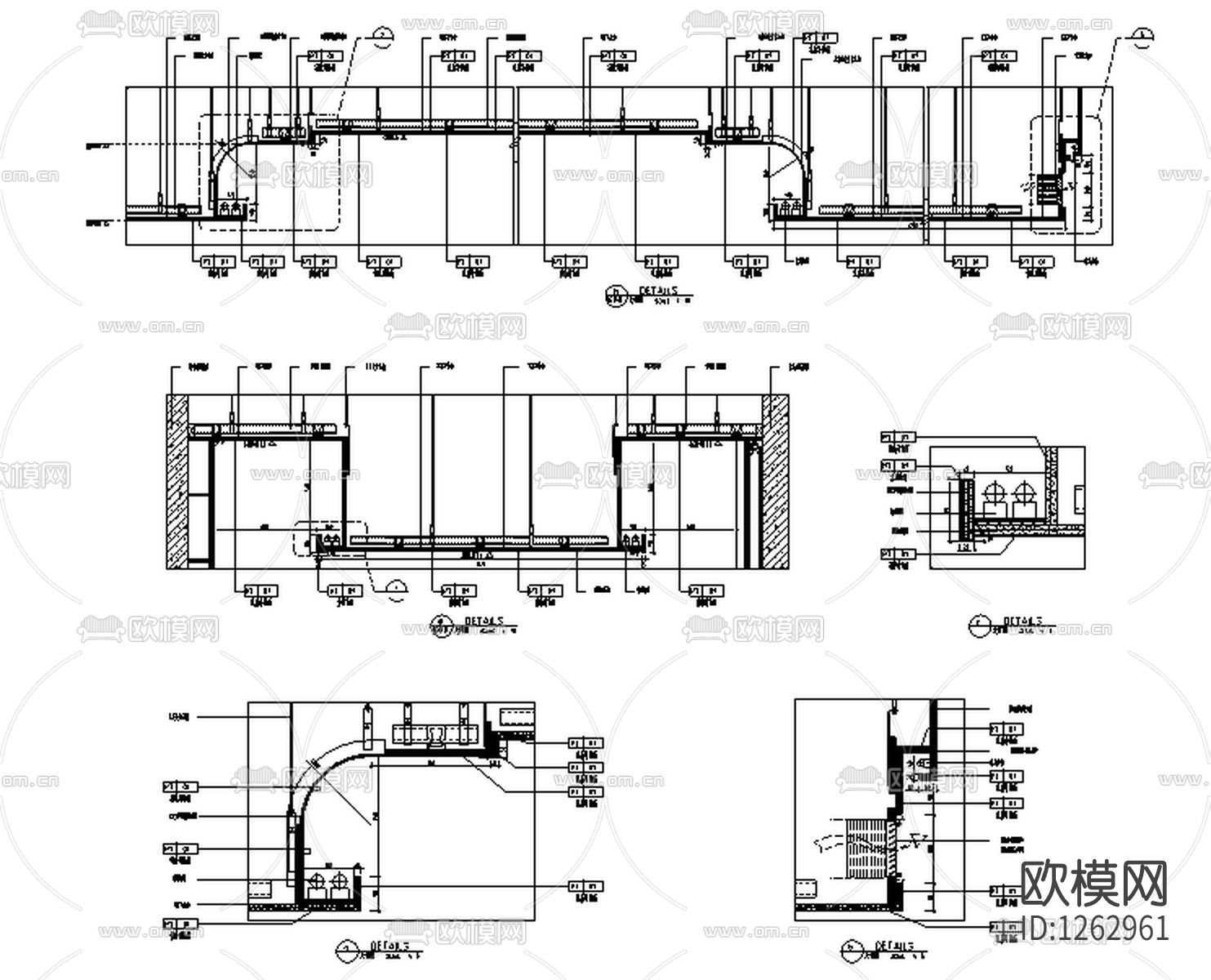 ccd制图规范室内cad图库下载（渲染图1）