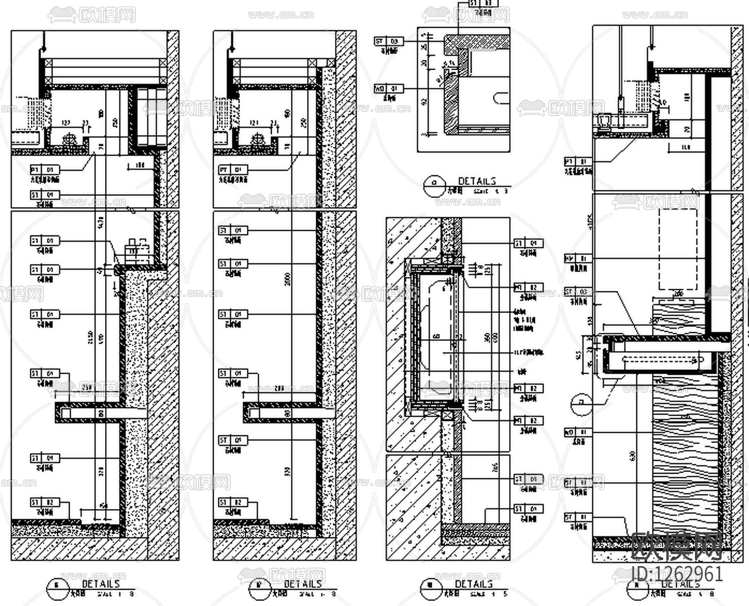 ccd制图规范室内cad图库下载（渲染图3）