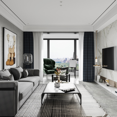 3dmax餐厅客厅模型下载-3dmax模型免费下载-欧模网