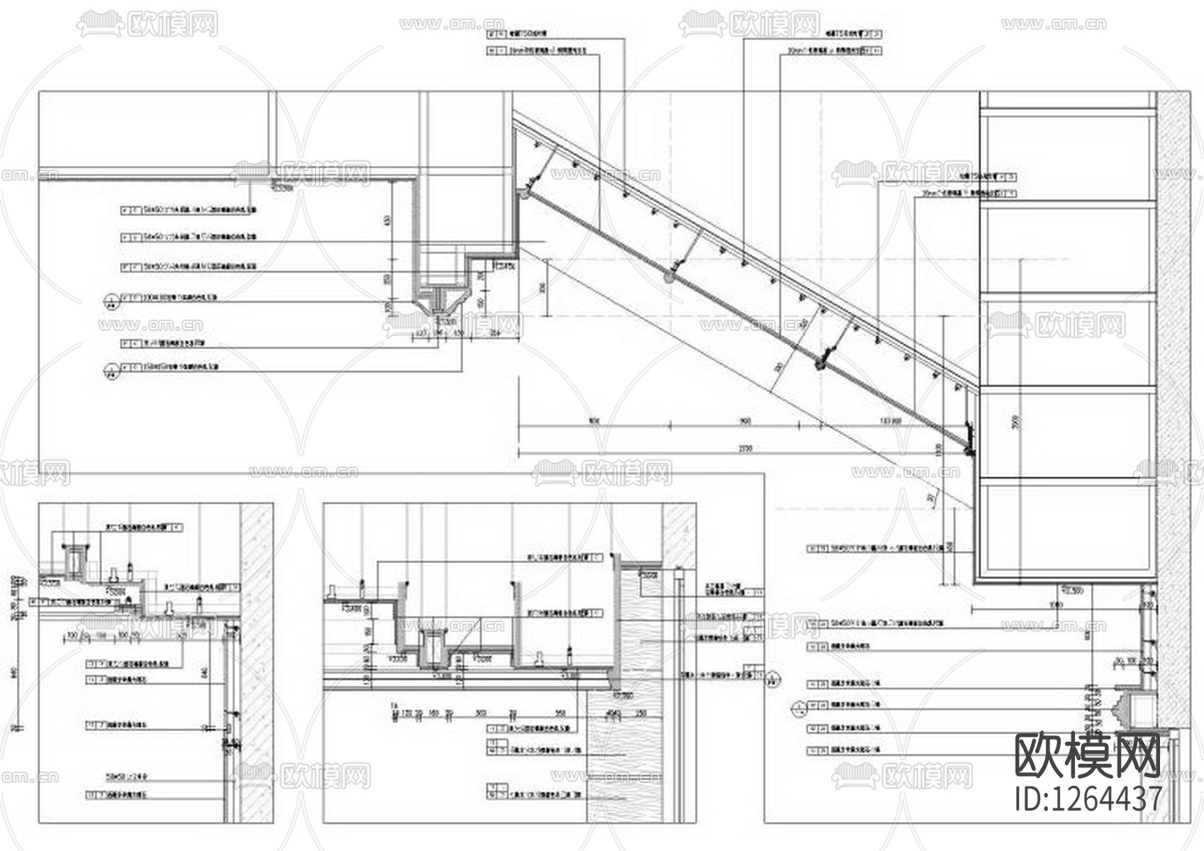 会所CAD图纸下载（渲染图2）