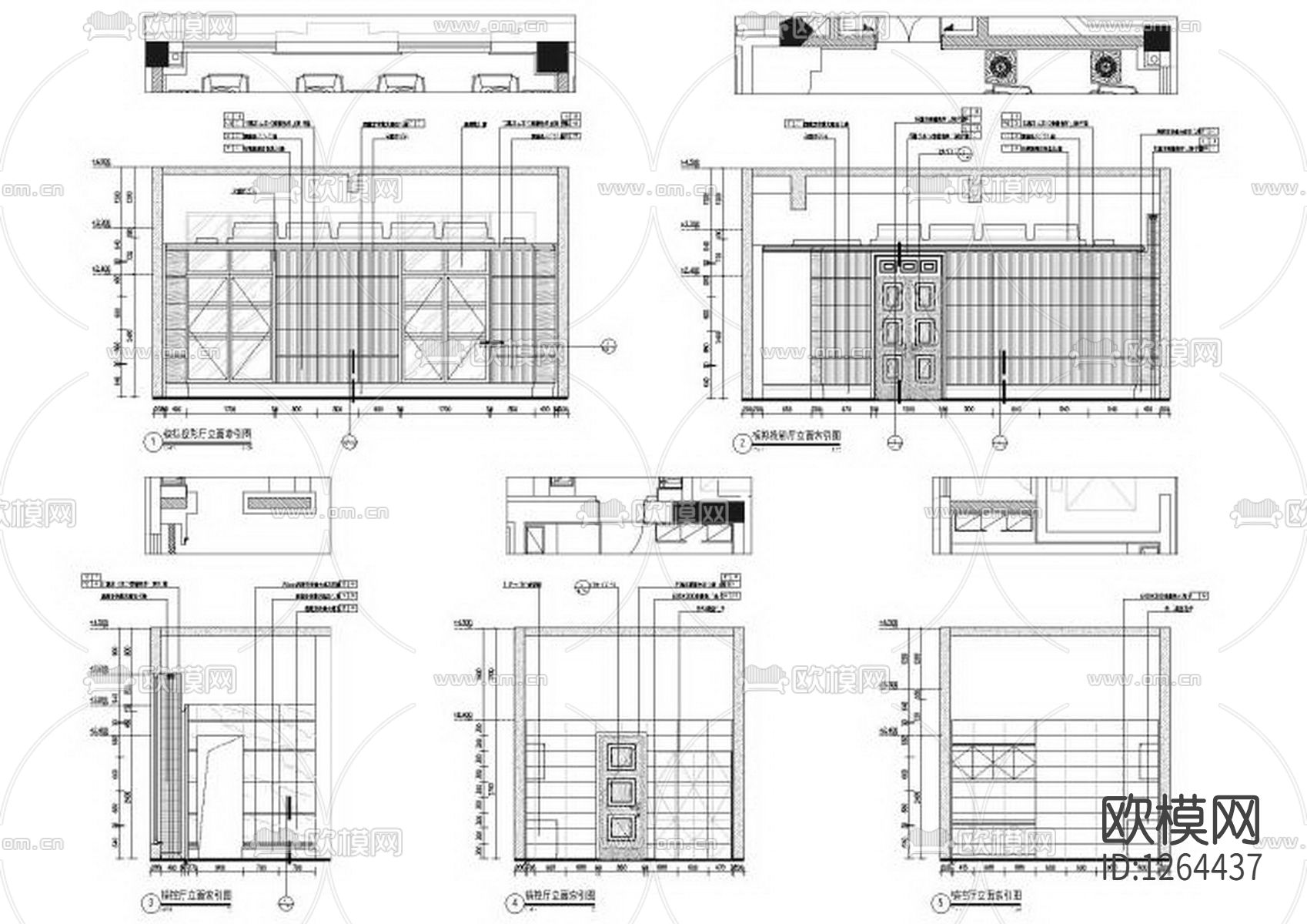 会所CAD图纸下载（渲染图3）