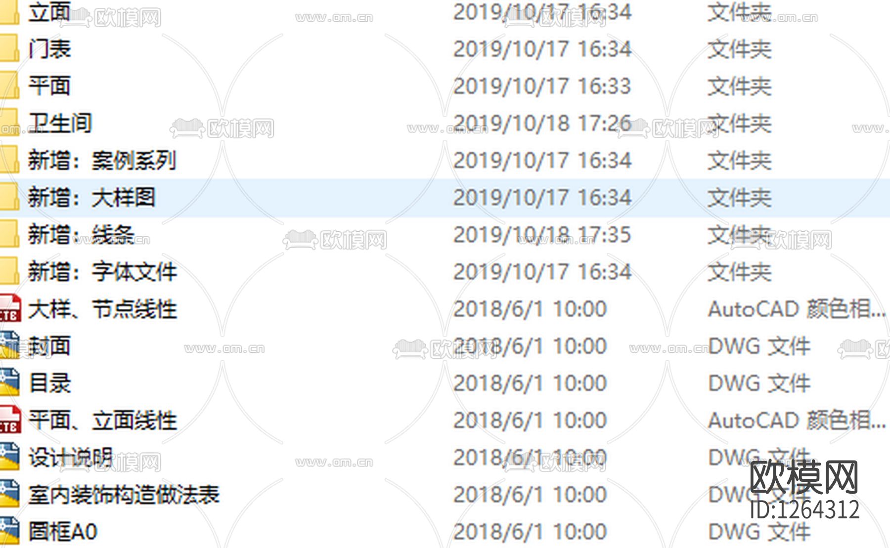家装家具节点大样下载（渲染图9）
