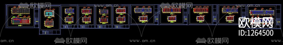 社区办公楼cad施工图