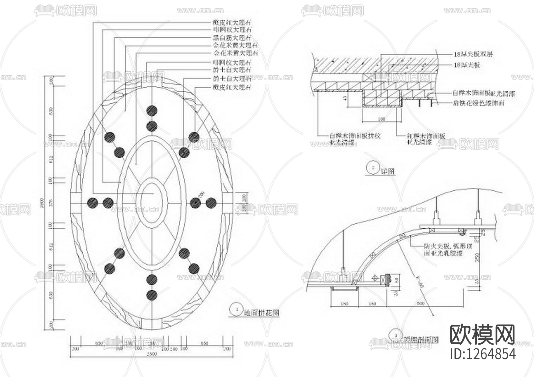 桑拿休闲会所cad施工图下载（渲染图7）